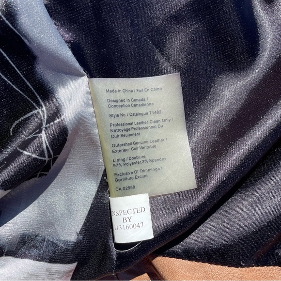 Danier Leather Jacket - Picture 8 of 8